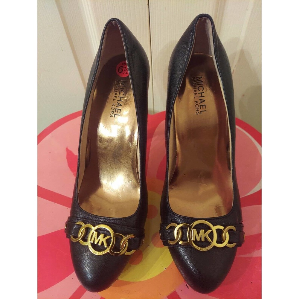 Michael Kors Heels. Black 6.5 M. Condition Is Good.